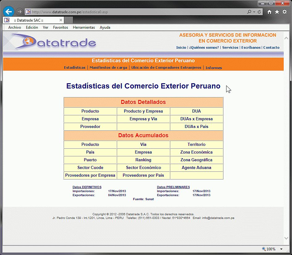 Si ve esta pantalla significa que usted ya ingresó al sistema